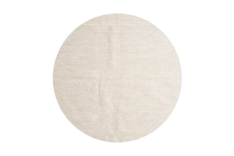Jaipur Ullmatta Rund 200 cm, Beige
