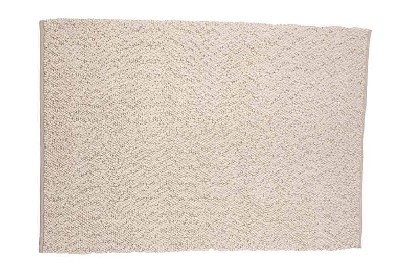 Jajru Ullmatta Rektangulär 200x300 cm, Vit