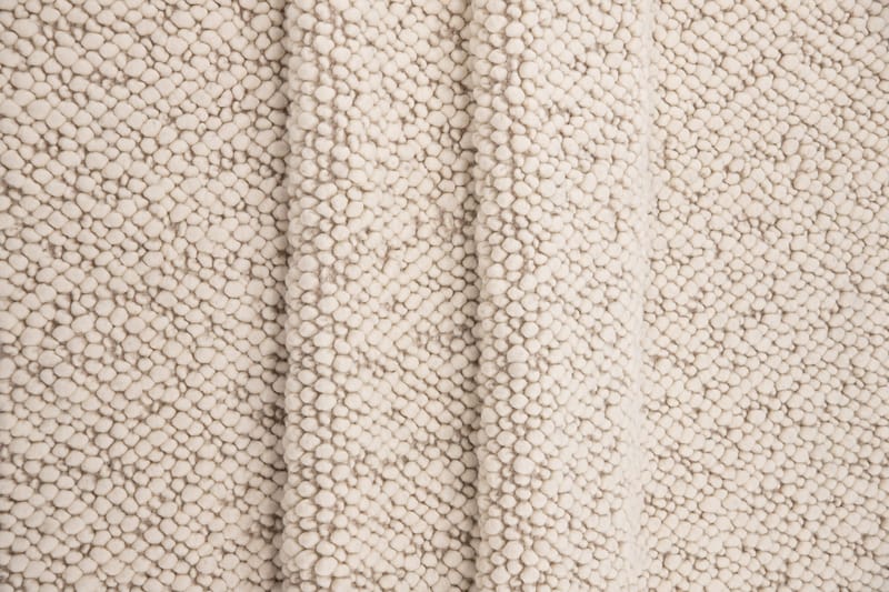 Jajru Ullmatta Rektangulär 200x300 cm - Vit - Textil & mattor - Mattor - Modern matta - Ullmatta