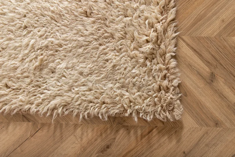 Leiko Ullmatta 160x230 cm - Beige - Textil & mattor - Mattor - Modern matta - Ullmatta