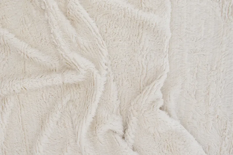 Leiko Ullmatta 160x230 cm - Vit - Textil & mattor - Mattor - Modern matta - Ullmatta