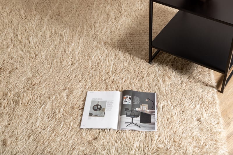 Leiko Ullmatta 200x300 cm - Beige - Textil & mattor - Mattor - Modern matta - Ullmatta