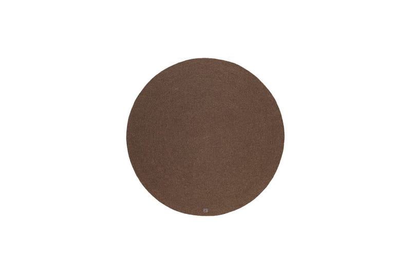 Ullmatta Merino - 160x160 cm, Chocolate brown - Textil & mattor - Mattor - Modern matta - Ullmatta