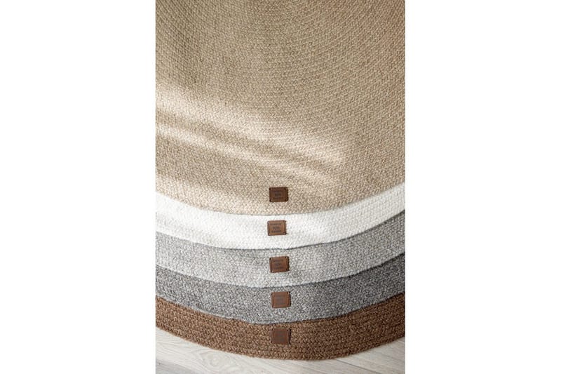 Ullmatta Merino - 160x160 cm, Chocolate brown - Textil & mattor - Mattor - Modern matta - Ullmatta