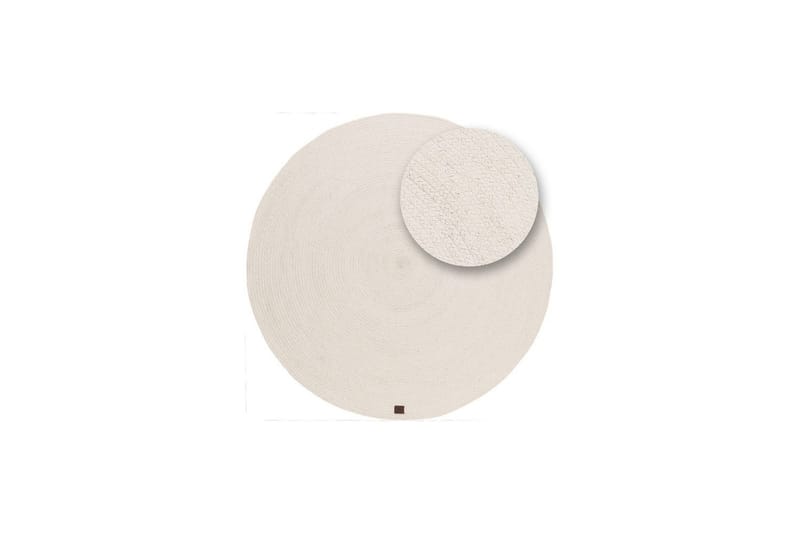 Ullmatta Merino - 160x160 cm, Creme - Textil & mattor - Mattor - Modern matta - Ullmatta