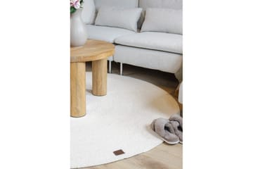 Ullmatta Merino - 160x160 cm, Creme - Textil & mattor - Mattor - Modern matta - Ullmatta