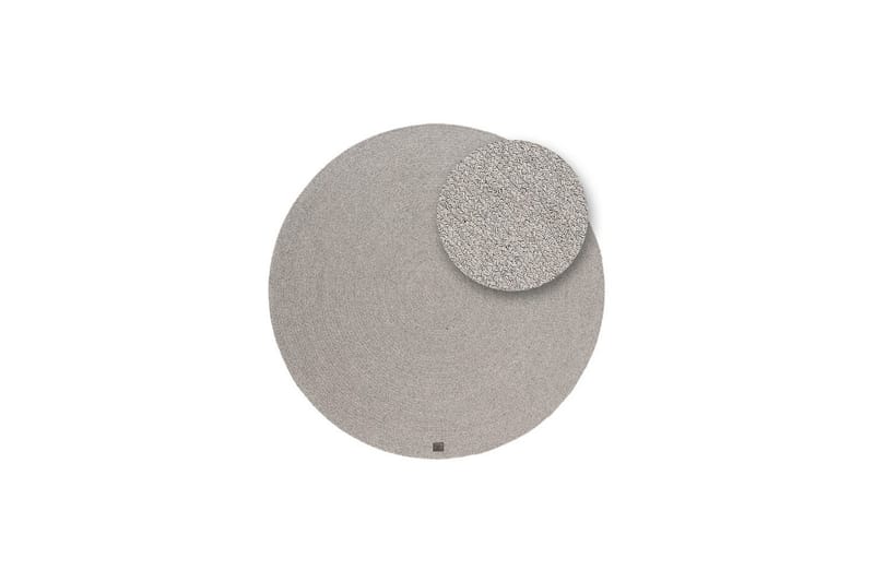 Ullmatta Merino - 160x160 cm, Grey - Textil & mattor - Mattor - Modern matta - Ullmatta