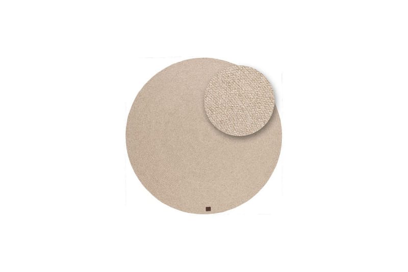 Ullmatta Merino - 160x160 cm, Linen - Textil & mattor - Mattor - Modern matta - Ullmatta