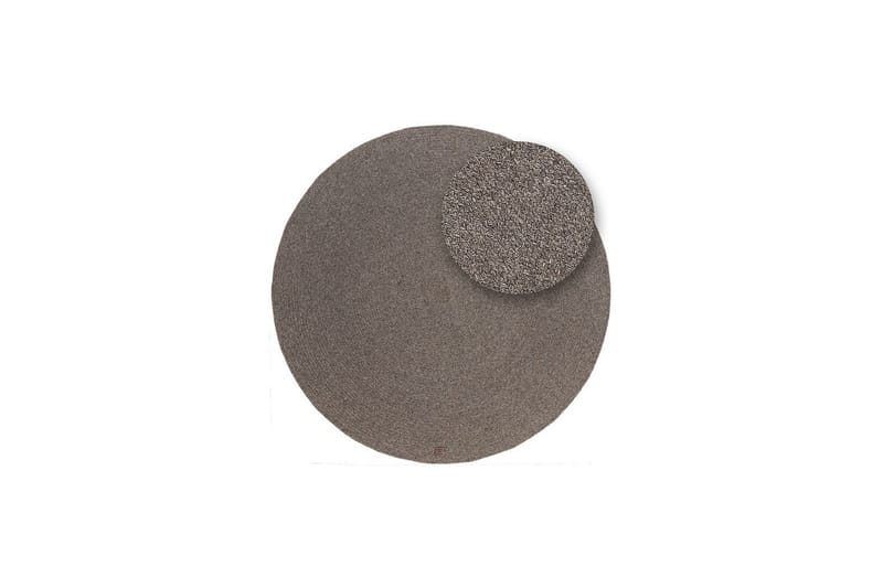 Ullmatta Merino - 160x160 cm, Taupe - Textil & mattor - Mattor - Modern matta - Ullmatta