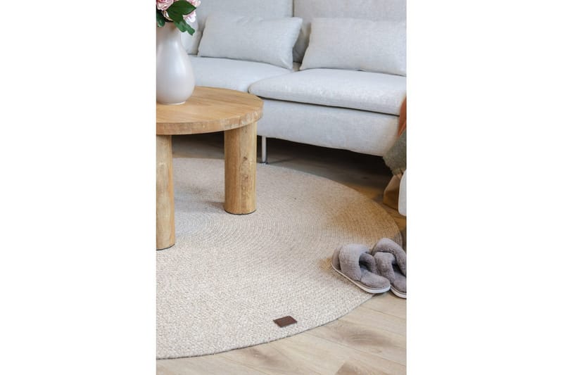 Ullmatta Merino - 200x200 cm, Linen - Textil & mattor - Mattor - Modern matta - Ullmatta