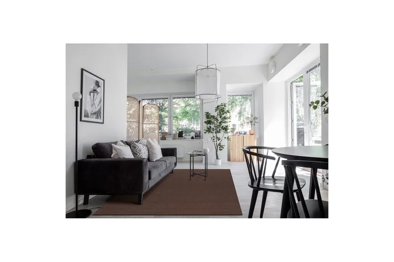 Ullmatta Molly - 200x300 cm, Chocolate brown - Textil & mattor - Mattor - Modern matta - Ullmatta