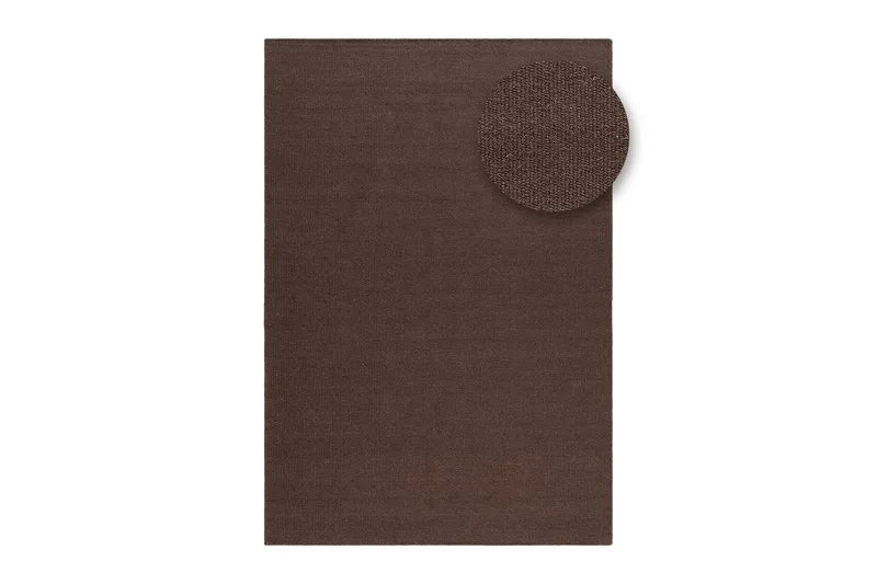 Ullmatta Molly - 200x300 cm, Chocolate brown - Textil & mattor - Mattor - Modern matta - Ullmatta