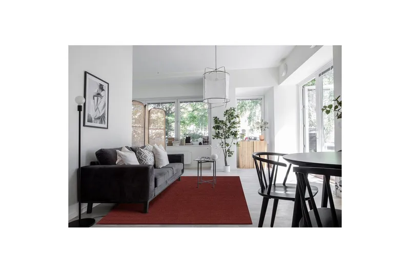 Ullmatta Molly - 200x300 cm, Marsala - Textil & mattor - Mattor - Modern matta - Ullmatta