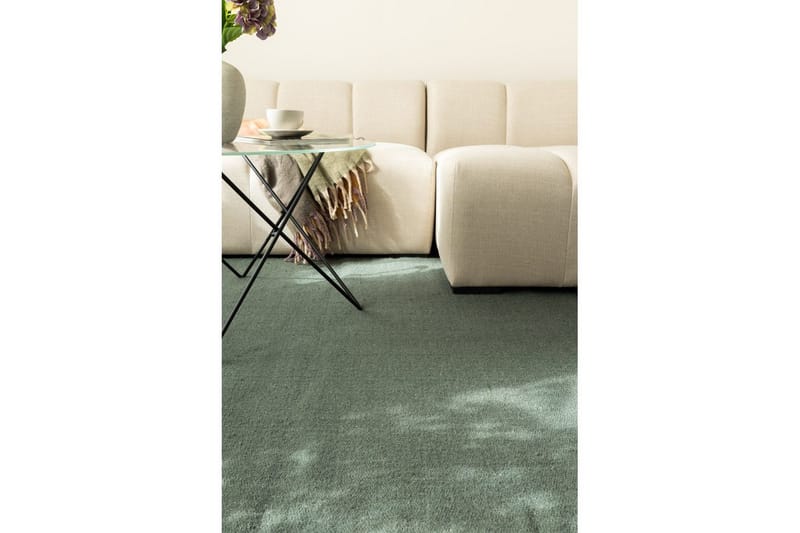 Ullmatta Molly - 250x250 cm, Green - Textil & mattor - Mattor - Modern matta - Ullmatta