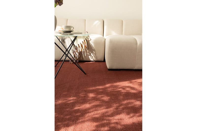 Ullmatta Molly - 250x250 cm, Marsala - Textil & mattor - Mattor - Modern matta - Ullmatta