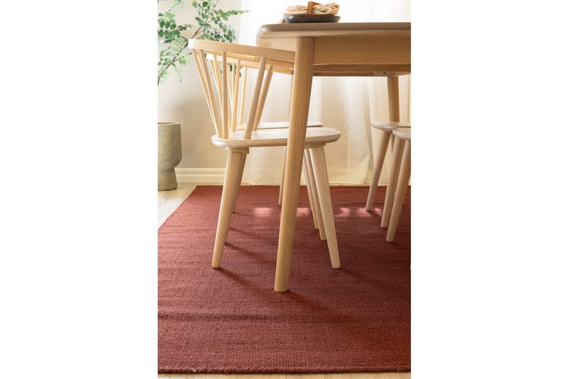 Ullmatta Molly - 250x250 cm, Marsala - Textil & mattor - Mattor - Modern matta - Ullmatta