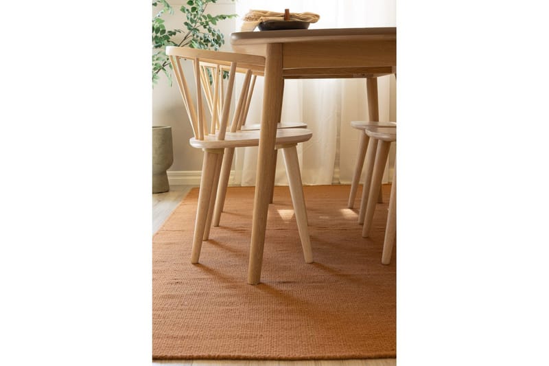 Ullmatta Molly - 250x250 cm, Terracotta - Textil & mattor - Mattor - Modern matta - Ullmatta
