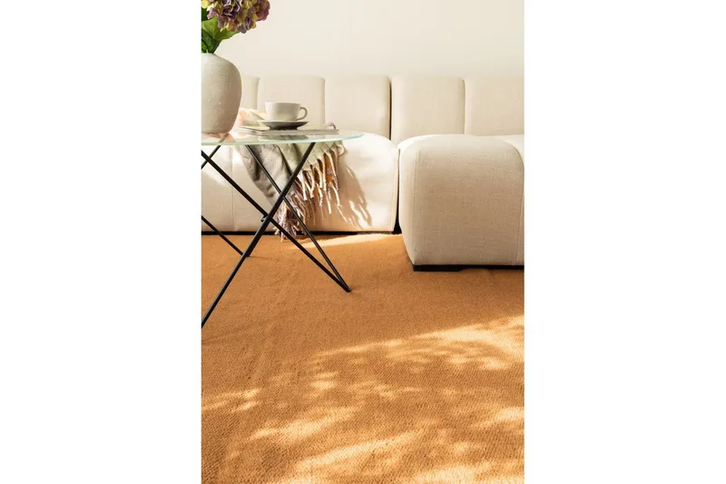 Ullmatta Molly - 300x300 cm, Terracotta - Textil & mattor - Mattor - Modern matta - Ullmatta