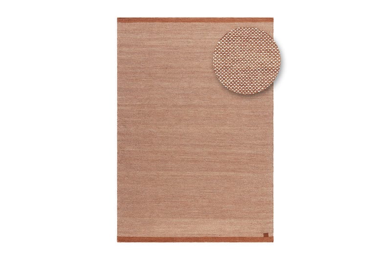 Ullmatta Sandhamn - 160x230 cm, Terracotta - Textil & mattor - Mattor - Modern matta - Ullmatta