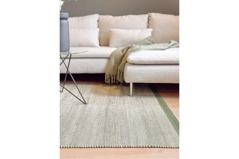 Ullmatta Sandhamn - 200x300 cm, Emerald green - Textil & mattor - Mattor - Modern matta - Ullmatta