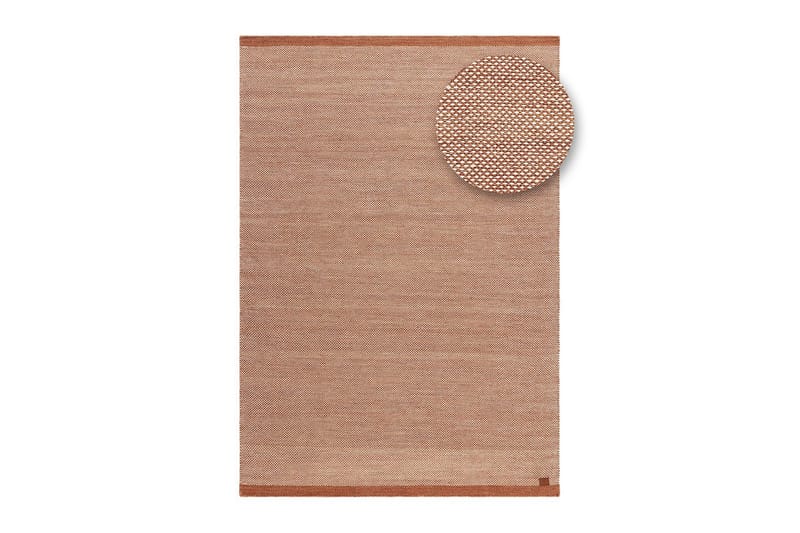Ullmatta Sandhamn - 200x300 cm, Terracotta - Textil & mattor - Mattor - Modern matta - Ullmatta