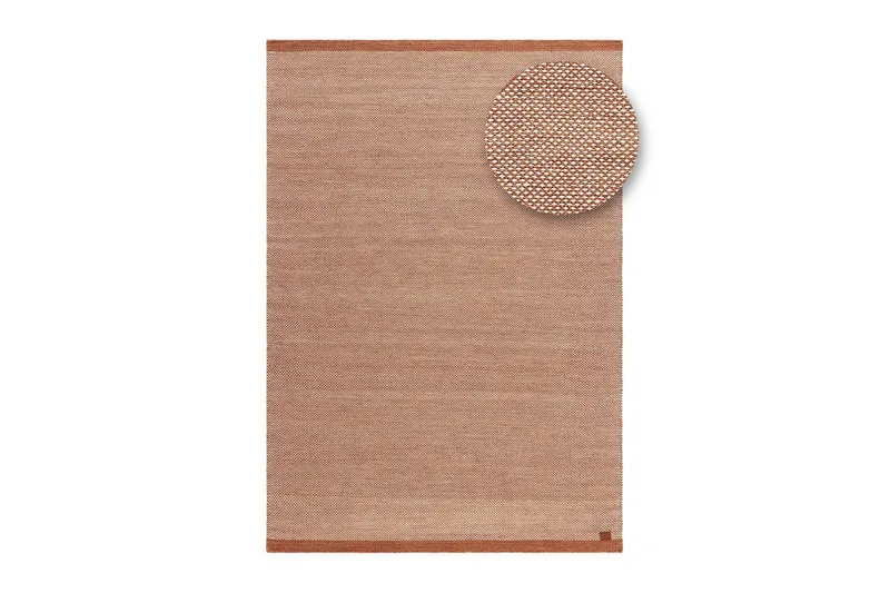 Ullmatta Sandhamn - 240x340 cm, Terracotta - Textil & mattor - Mattor - Modern matta - Ullmatta