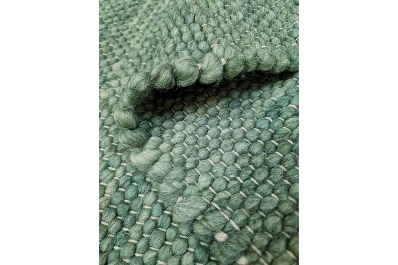 Skagen Ullmatta 160x230 cm Rektangulär - Grönmelange - Textil & mattor - Mattor - Modern matta - Ullmatta