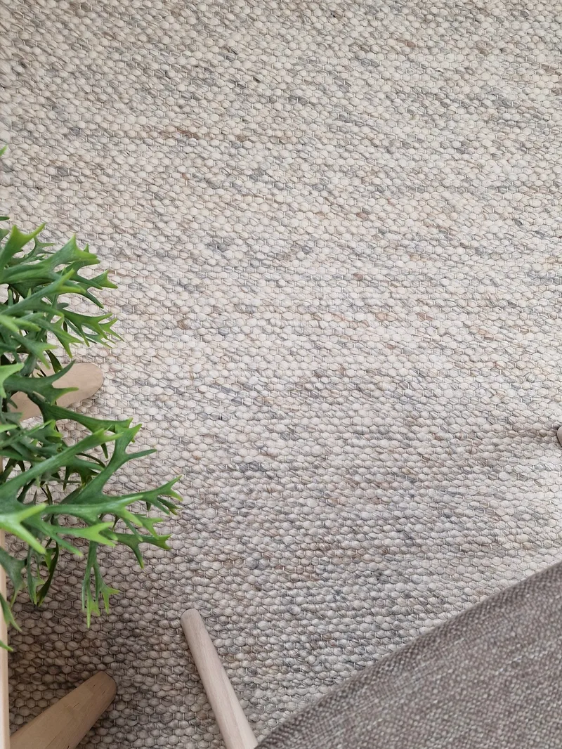 Skagen Ullmatta 160x230 cm Rektangulär - Sandmelange - Textil & mattor - Mattor - Modern matta - Ullmatta