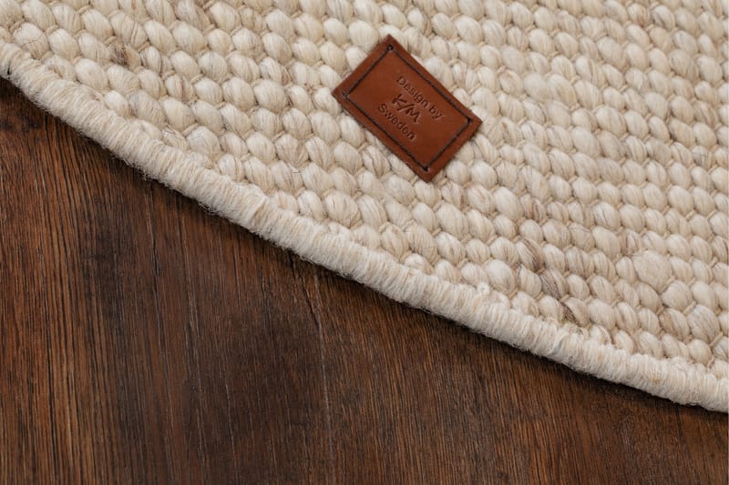 Skagen Ullmatta 200 cm Rund - Naturmelange - Textil & mattor - Mattor - Modern matta - Ullmatta