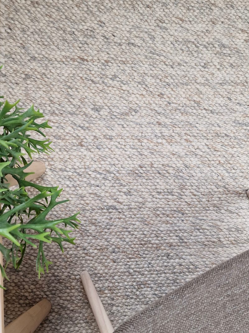 Skagen Ullmatta 200x300 cm Rektangulär - Sandmelange - Textil & mattor - Mattor - Modern matta - Ullmatta