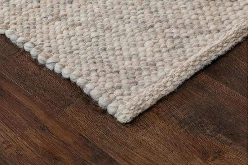 Skagen Ullmatta 200x300 cm Rektangulär - Sandmelange - Textil & mattor - Mattor - Modern matta - Ullmatta