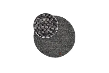Skagen Ullmatta 240 cm Rund - Grafitmelange - Textil & mattor - Mattor - Modern matta - Ullmatta