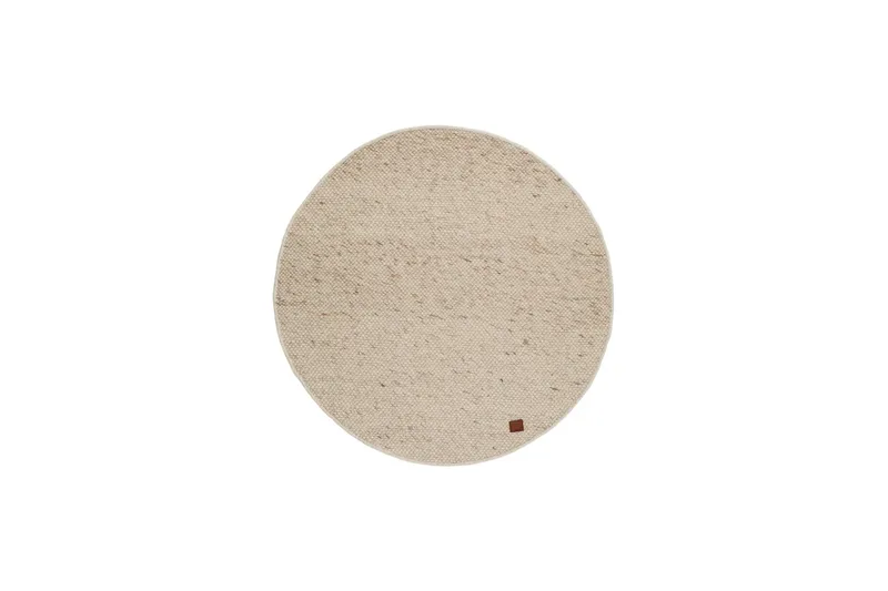 Skagen Ullmatta 240 cm Rund - Naturmelange - Textil & mattor - Mattor - Modern matta - Ullmatta