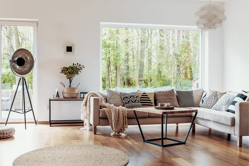 Skagen Ullmatta 240 cm Rund - Naturmelange - Textil & mattor - Mattor - Modern matta - Ullmatta