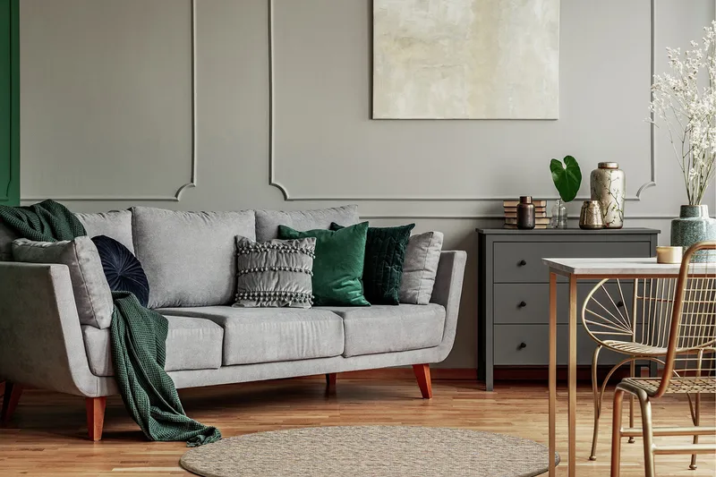 Skagen Ullmatta 240 cm Rund - Sandmelange - Textil & mattor - Mattor - Modern matta - Ullmatta