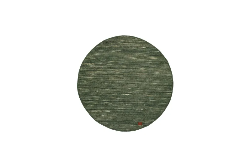 Skagen Ullmatta 300 cm Rund - Grönmelange - Textil & mattor - Mattor - Modern matta - Ullmatta