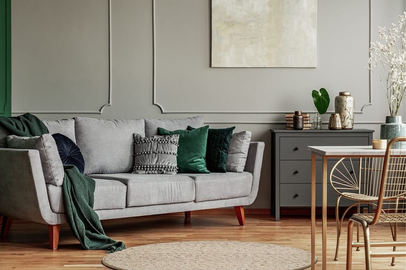 Skagen Ullmatta 300 cm Rund - Naturmelange - Textil & mattor - Mattor - Modern matta - Ullmatta