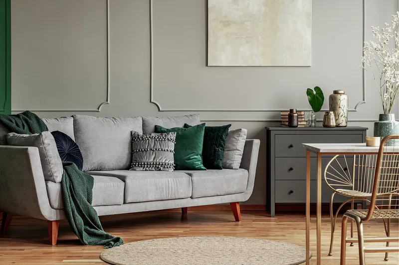 Skagen Ullmatta 300 cm Rund - Naturmelange - Textil & mattor - Mattor - Modern matta - Ullmatta