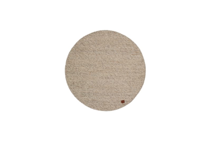 Skagen Ullmatta 300 cm Rund - Sandmelange - Textil & mattor - Mattor - Modern matta - Ullmatta