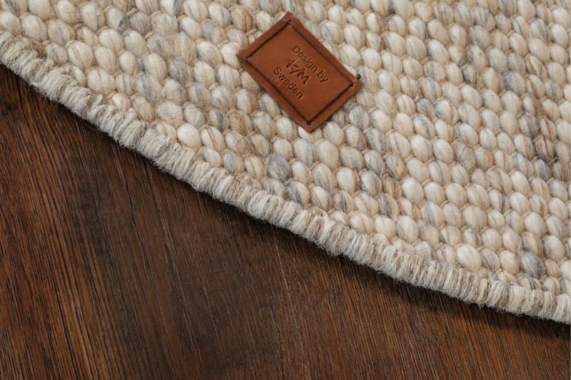 Skagen Ullmatta 300 cm Rund - Sandmelange - Textil & mattor - Mattor - Modern matta - Ullmatta