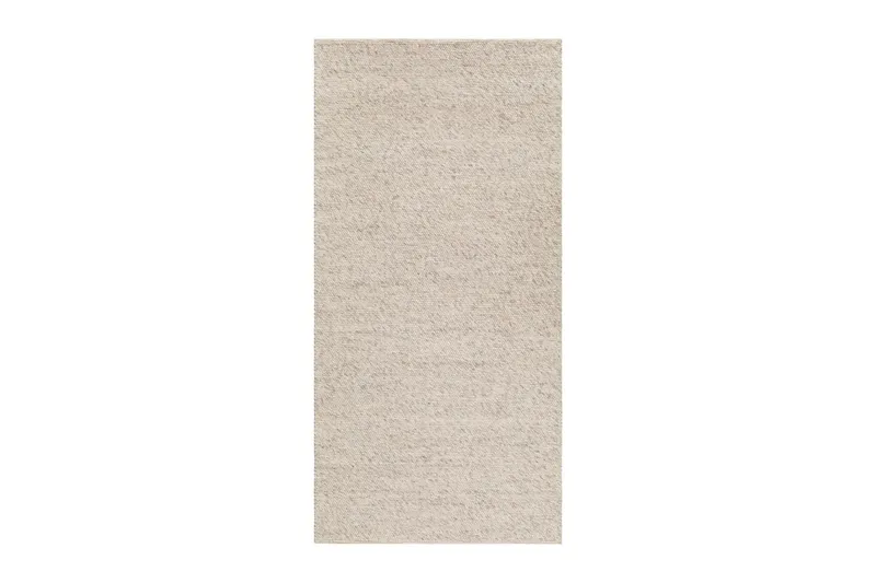 Skagen Ullmatta 75x150 cm Rektangulär - Sandmelange - Textil & mattor - Mattor - Modern matta - Ullmatta