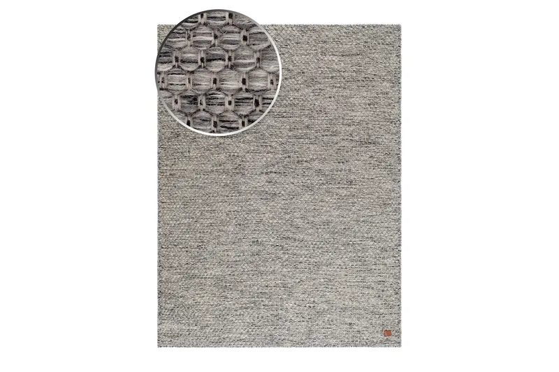 Torekov Ullmatta 160x230 cm - Grå - Textil & mattor - Mattor - Modern matta - Ullmatta