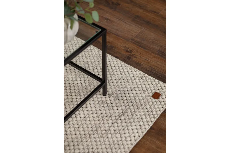 Torekov Ullmatta 160x230 cm - Vit - Textil & mattor - Mattor - Modern matta - Ullmatta