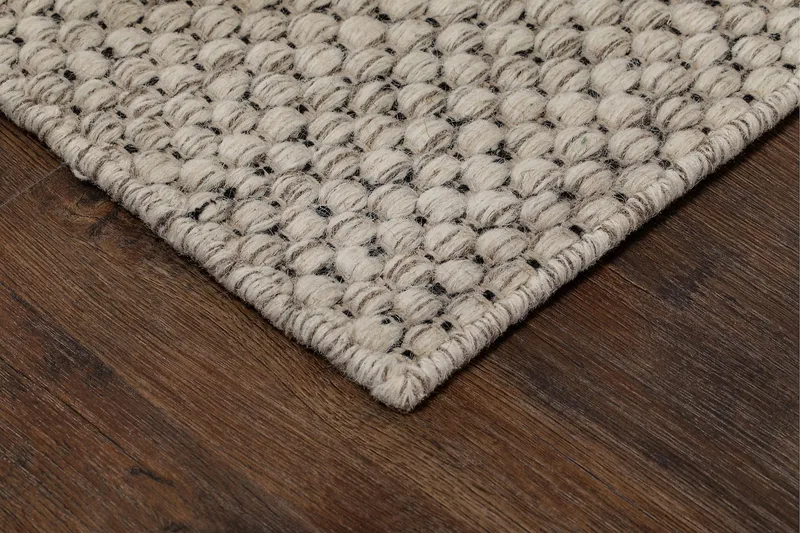 Torekov Ullmatta 200x300 cm - Vit - Textil & mattor - Mattor - Modern matta - Ullmatta