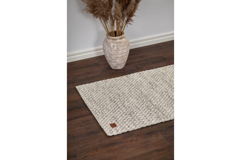 Torekov Ullmatta 75x230 cm - Vit - Textil & mattor - Mattor - Modern matta - Ullmatta