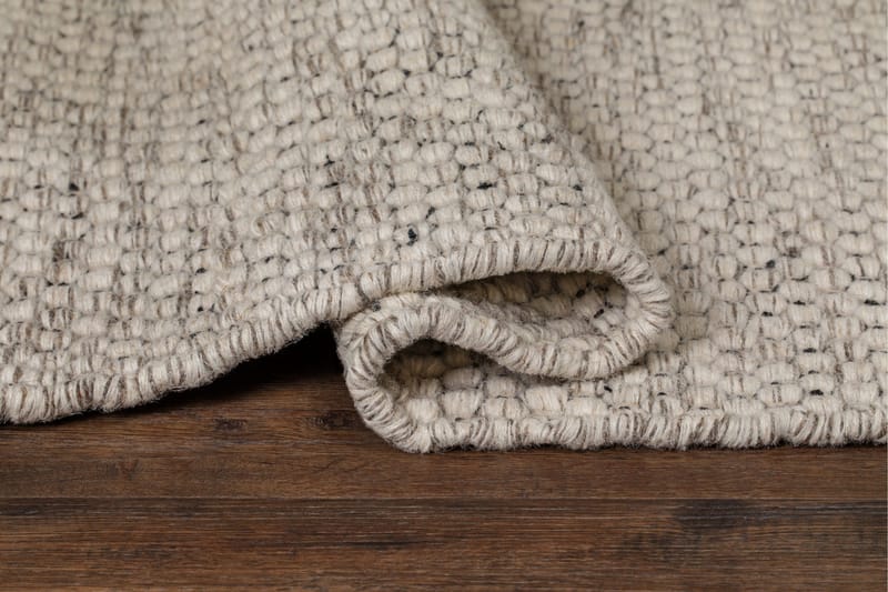 Torekov Ullmatta 75x230 cm - Vit - Textil & mattor - Mattor - Modern matta - Ullmatta