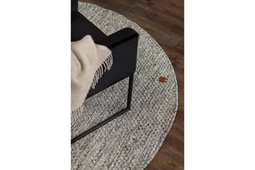 Torekov Ullmatta Rund 200 cm - Grå - Textil & mattor - Mattor - Modern matta - Ullmatta