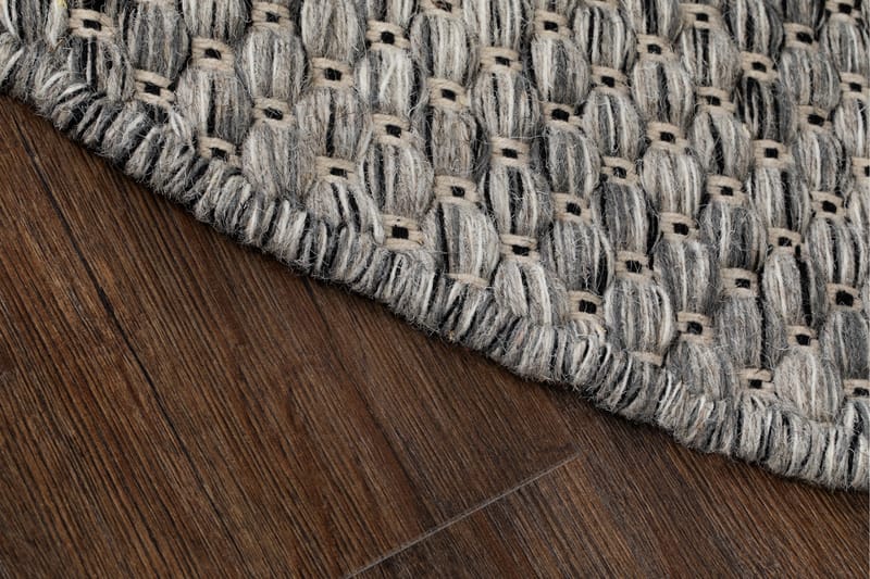 Torekov Ullmatta Rund 240 cm - Grå - Textil & mattor - Mattor - Modern matta - Ullmatta