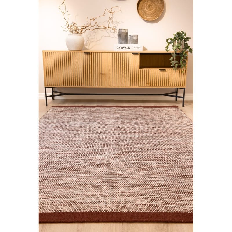 Ullmatta Torsby - 160x230 cm, Marsala - Textil & mattor - Mattor - Modern matta - Ullmatta