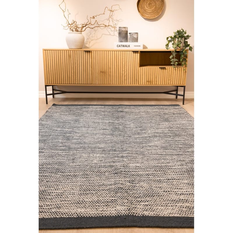 Ullmatta Torsby - 200x300 cm, Grafit - Textil & mattor - Mattor - Modern matta - Ullmatta